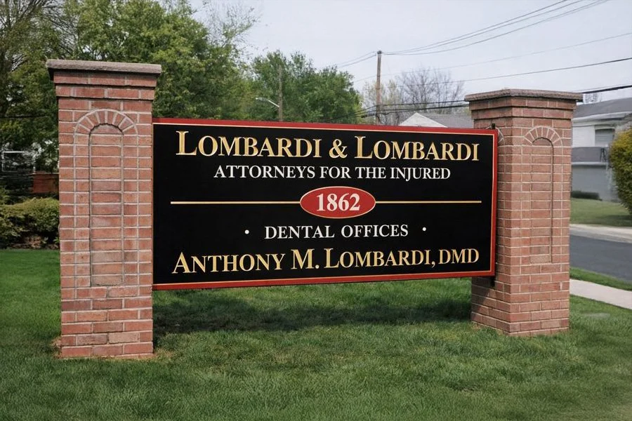 Hand-carved wood business sign with deep dimensional lettering, crafted by Frenchtown Signs in Frenchtown, NJ